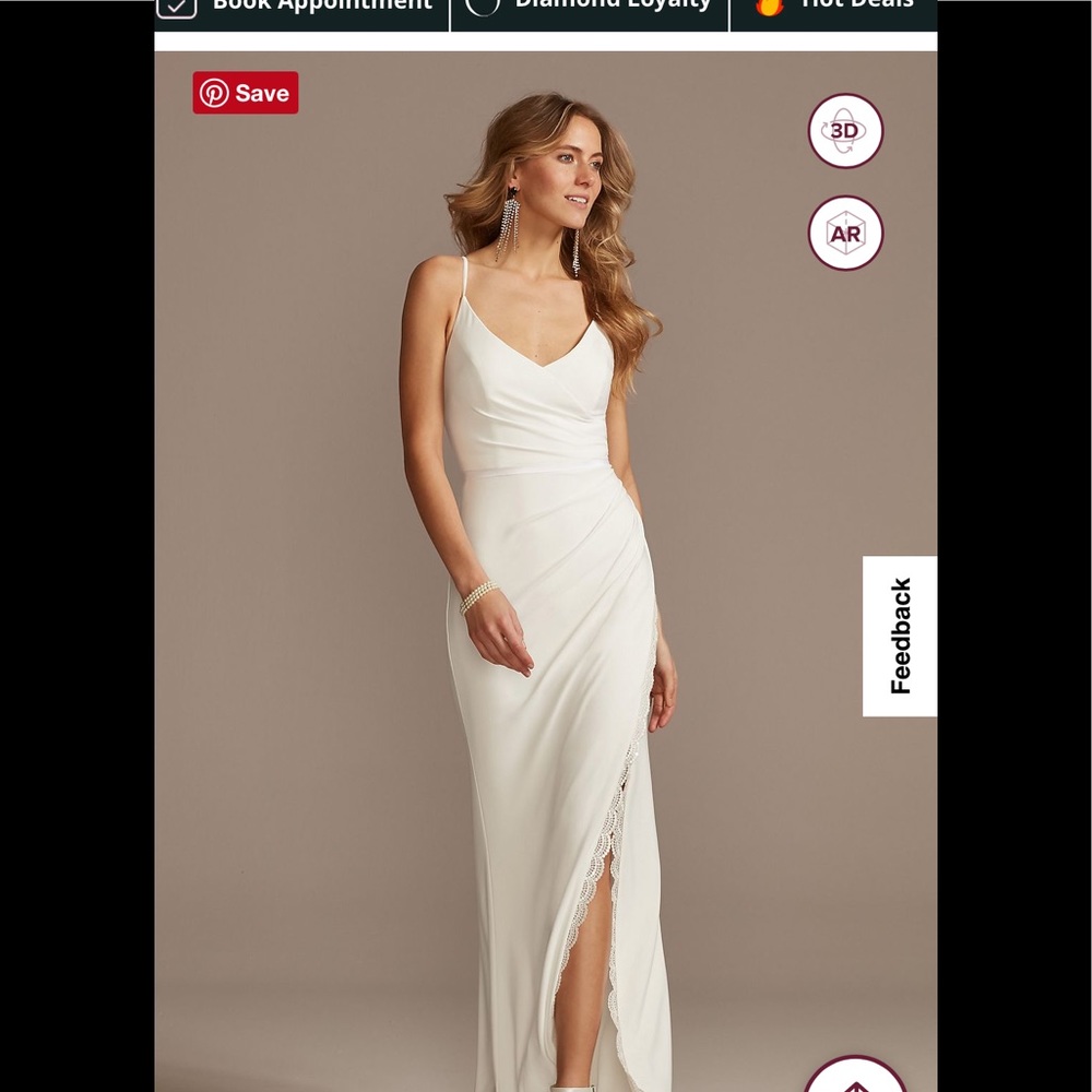 David’s Bridal dress